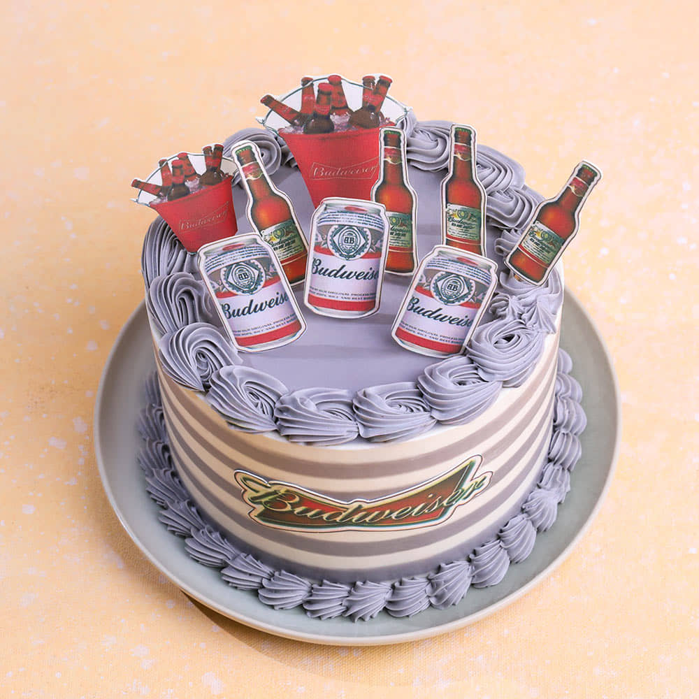 Beer Love Theme Cake