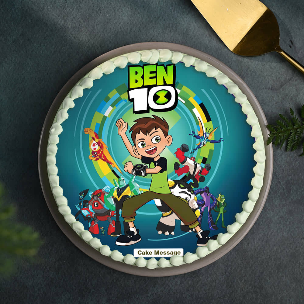 Ben Ten Adventure Cake