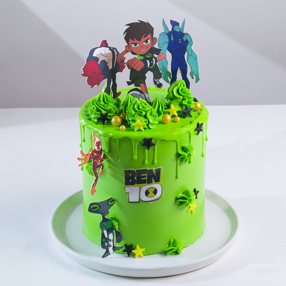 Ben Ten Cartoon Cake