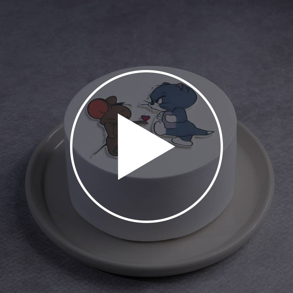 Tom N Jerry Bento Cake