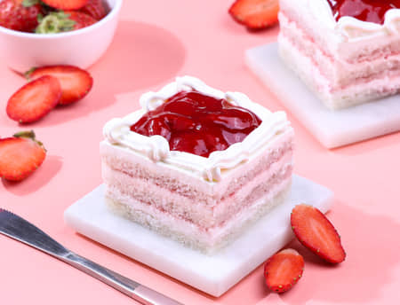 Berry Blast Strawberry Custard Pastry