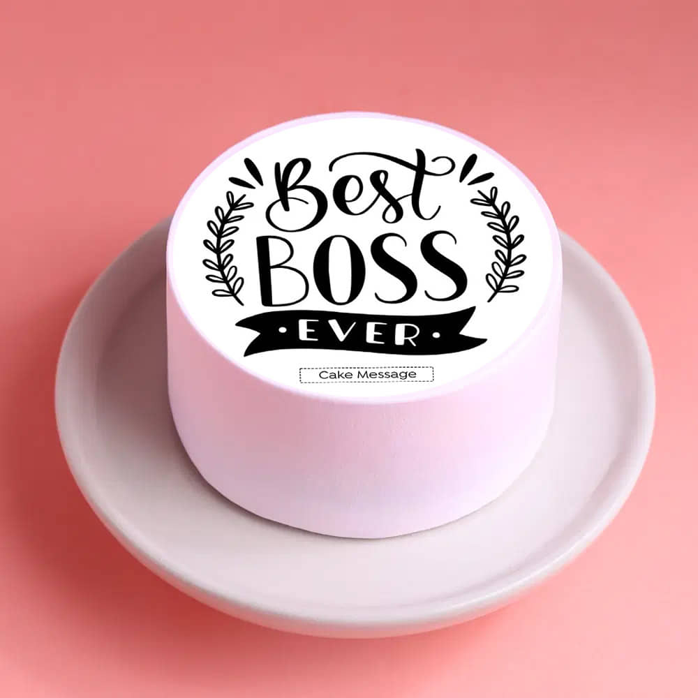 Best Boss Ever Bento Cake
