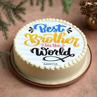 Best Bro Tribute Cake