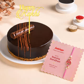 Truffle Cake N Rakhi Set