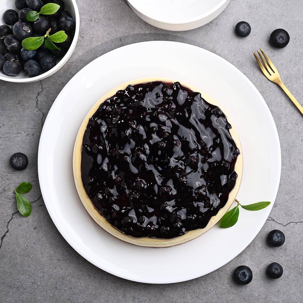 Best Dad Blueberry Cheesecake