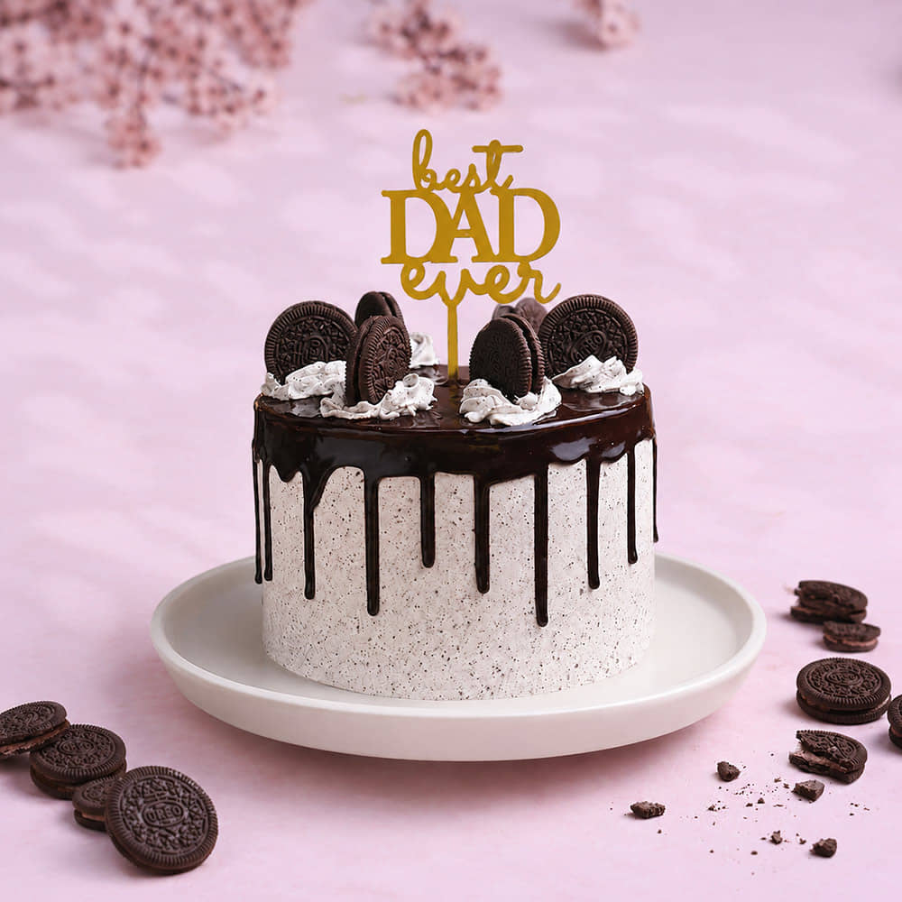 Best Dad Choco Oreo Cake