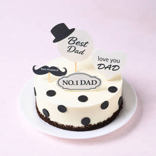 Best Dad Hat N Moustache Cake Best Dad Hat N Moustache Cake
