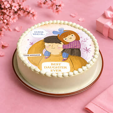 Best Daughter Ever Cake Best Daughter Ever Cake