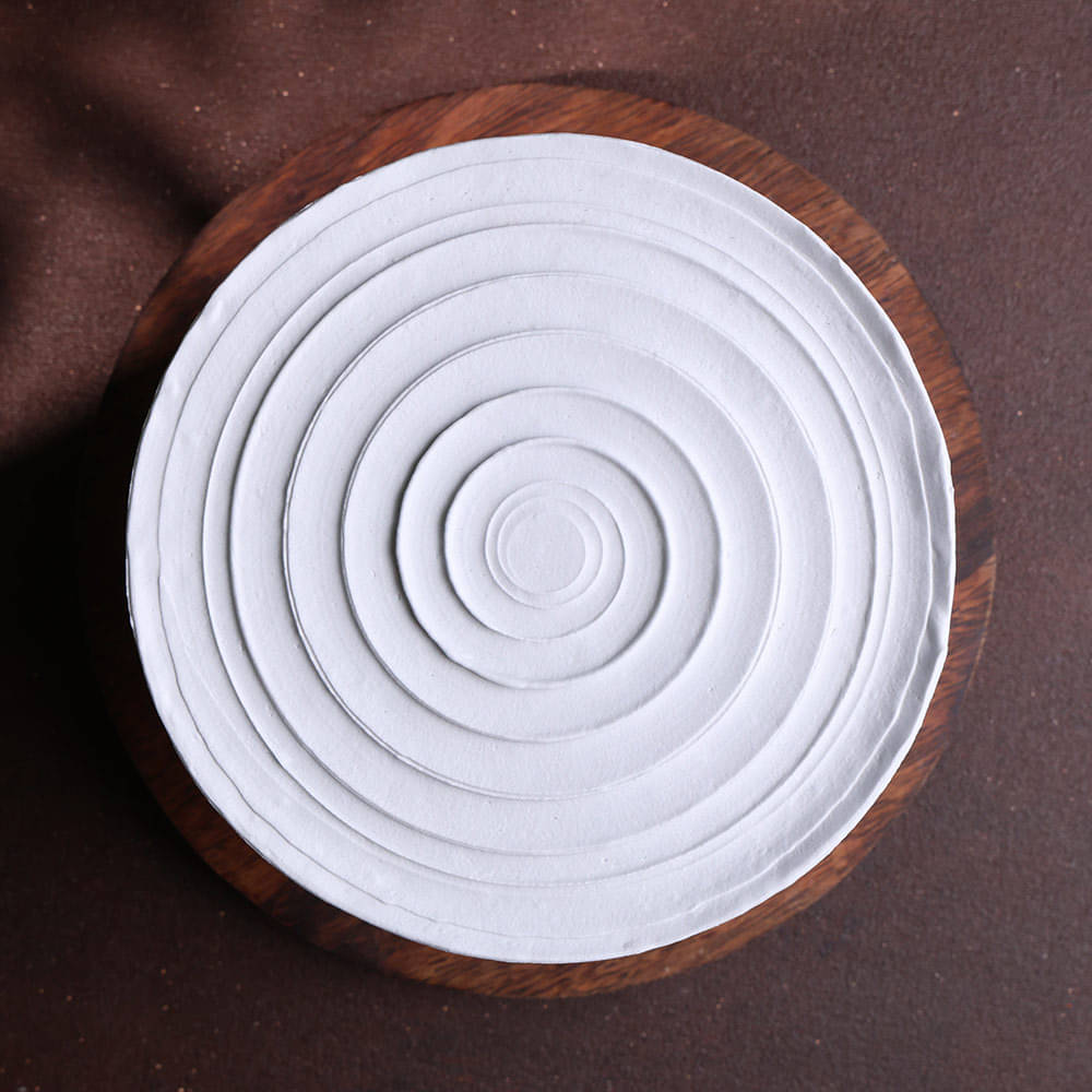 Top View of Delicious Vanilla Cake: Perfect Mother's Day Treat