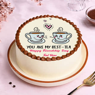Best Tea Friendship Day Cake Best Tea Friendship Day Cake
