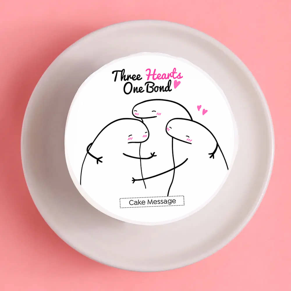 Bestie Trio Bento Cake