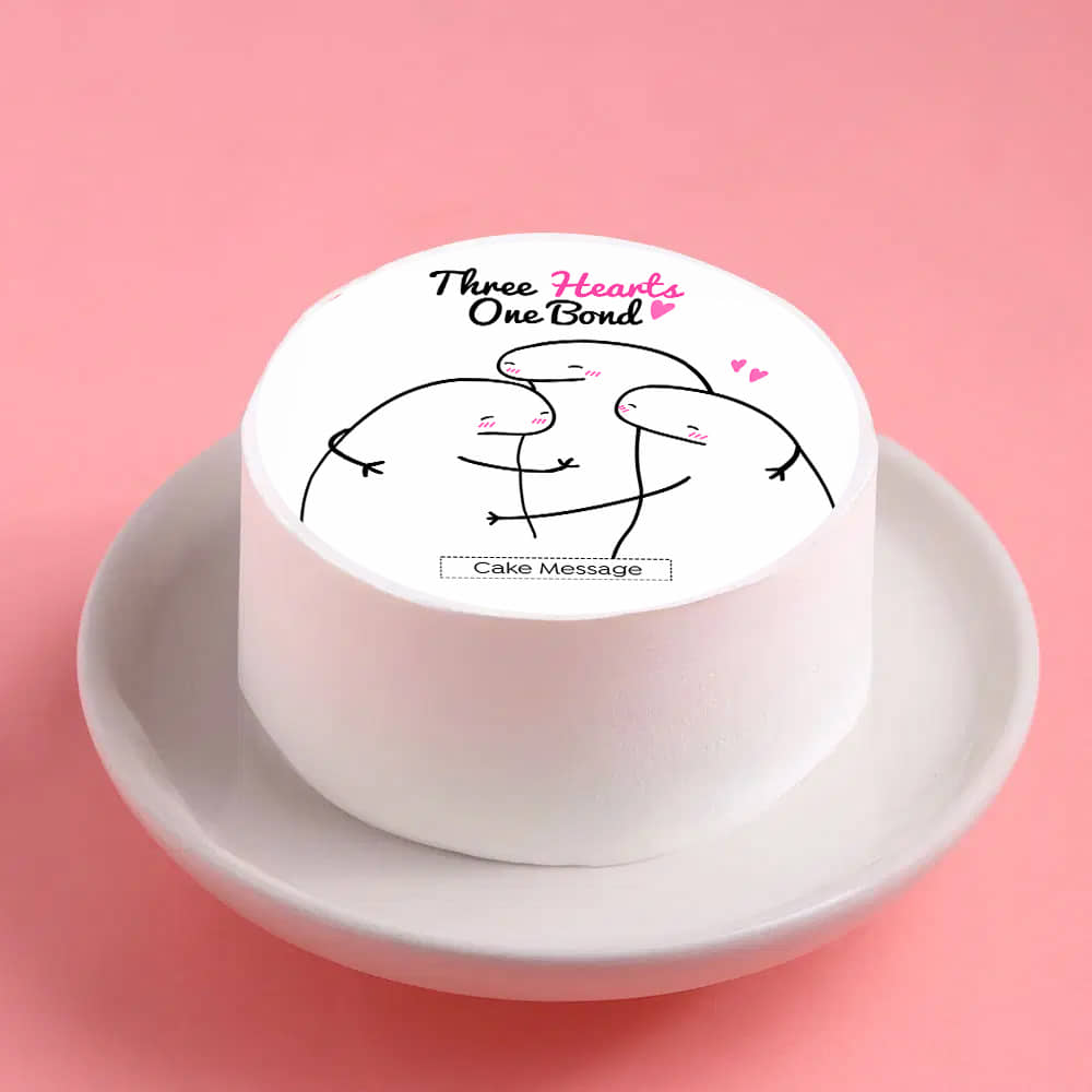 Bestie Trio Bento Cake