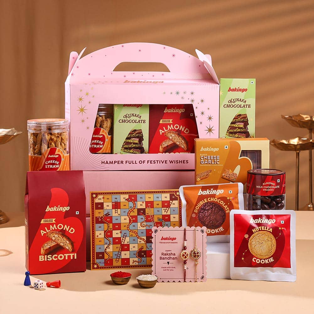 Bhaiya Bhabhi Rakhis N Treats Hamper