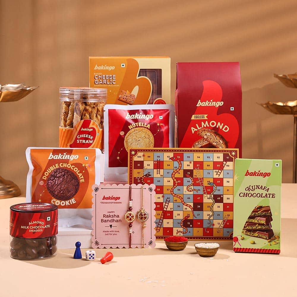 Bhaiya Bhabhi Rakhis N Treats Hamper