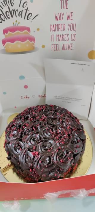 Red Velvet Choco Truffle Cake