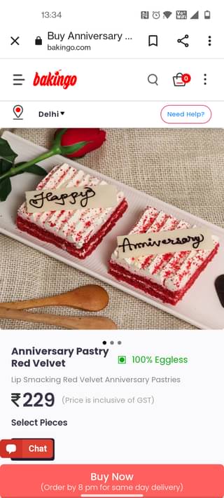 Lip Smacking Red Velvet Anniversary Pastries