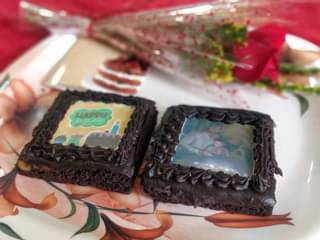 Personalised Two HBD Brownies