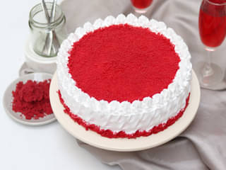 Red Velvet Crumble Cake