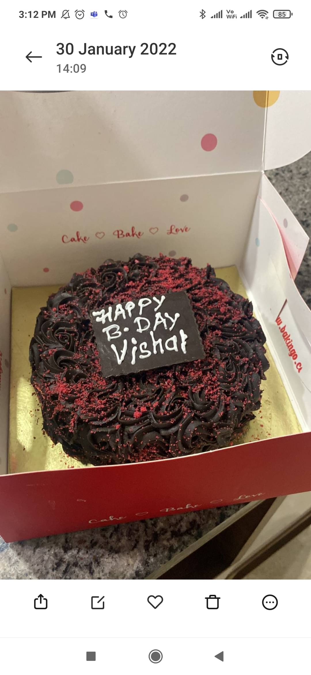 Details 111+ happy birthday cake vishal latest kidsdream.edu.vn