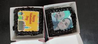 Personalised Two HBD Brownies