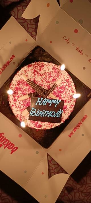 Red Velvet Chocolate Cream Cake