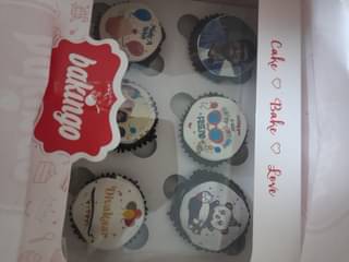 Personalised Bday cupcakes