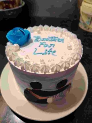 Brother For Life Rose Cake