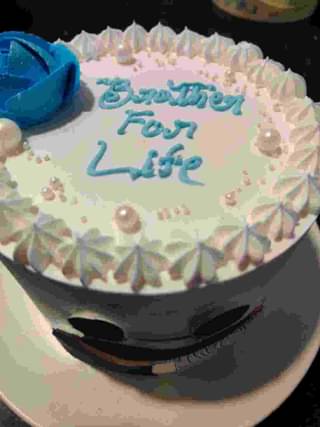 Brother For Life Rose Cake
