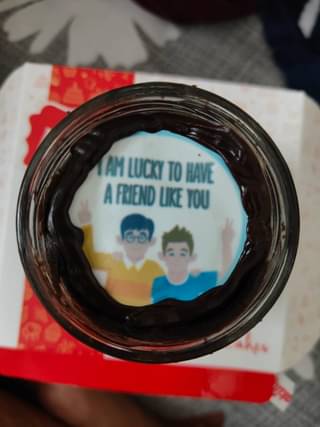 Friendship Day Chocolate Jar Cake Duo