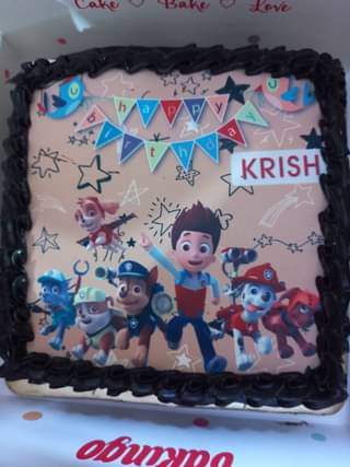 Paw Patrol Birthday Cake