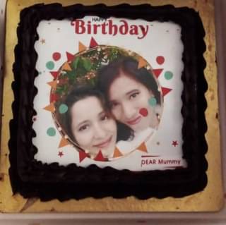 Joyful Photo Birthday Cake