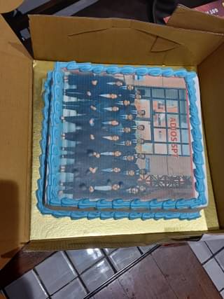 Square Photo Cake