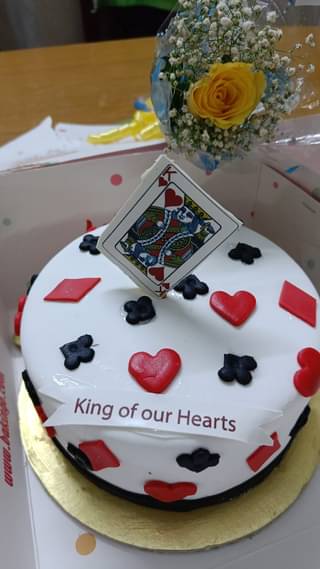 Queen N King Cake
