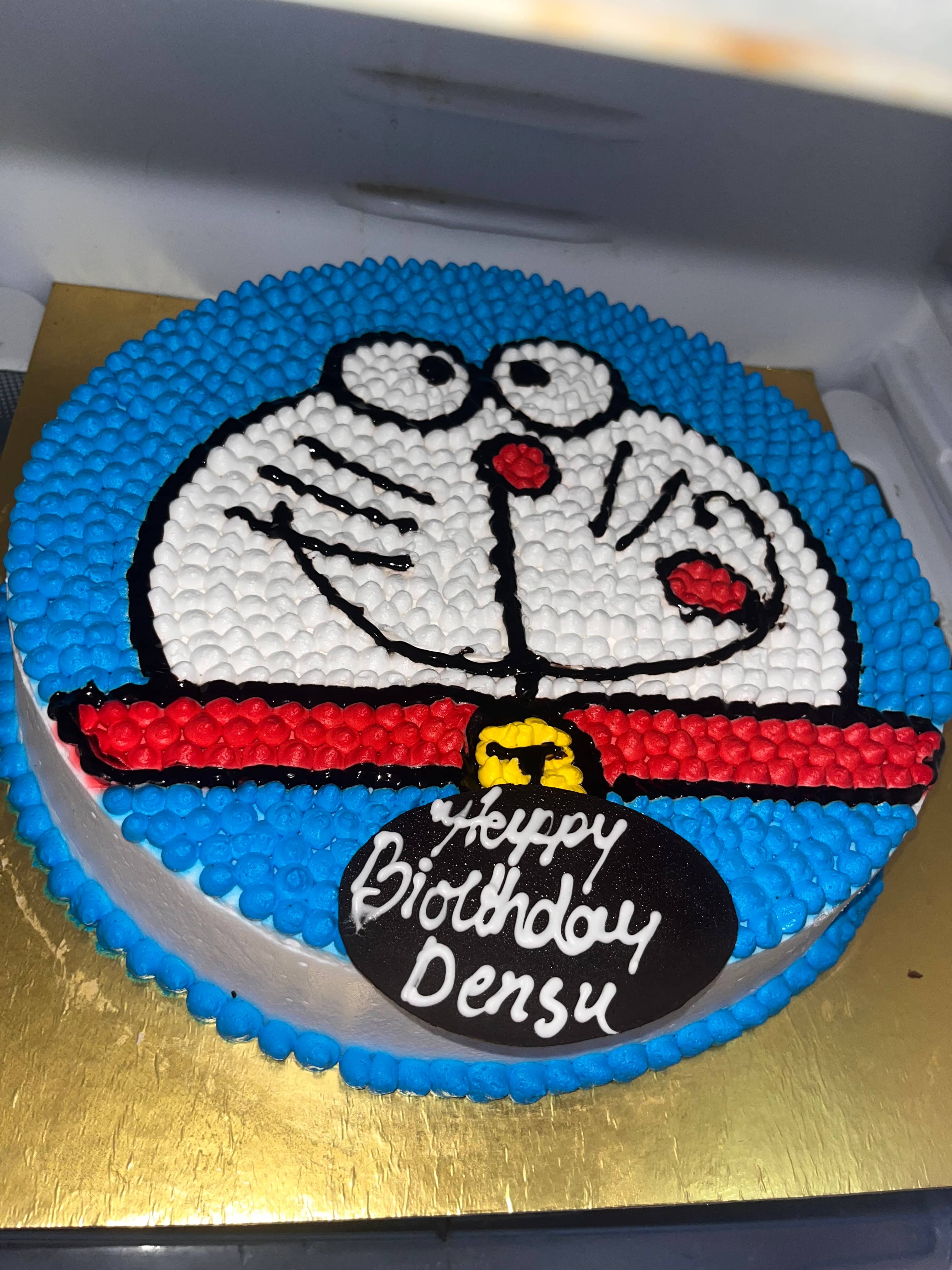 Piara Sweets - Doraemon cake pink colour | Facebook