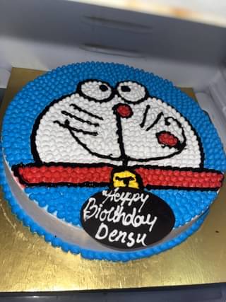 Doraemon Cream Cake