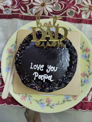 Chocolate Truffle Best Dad Cake