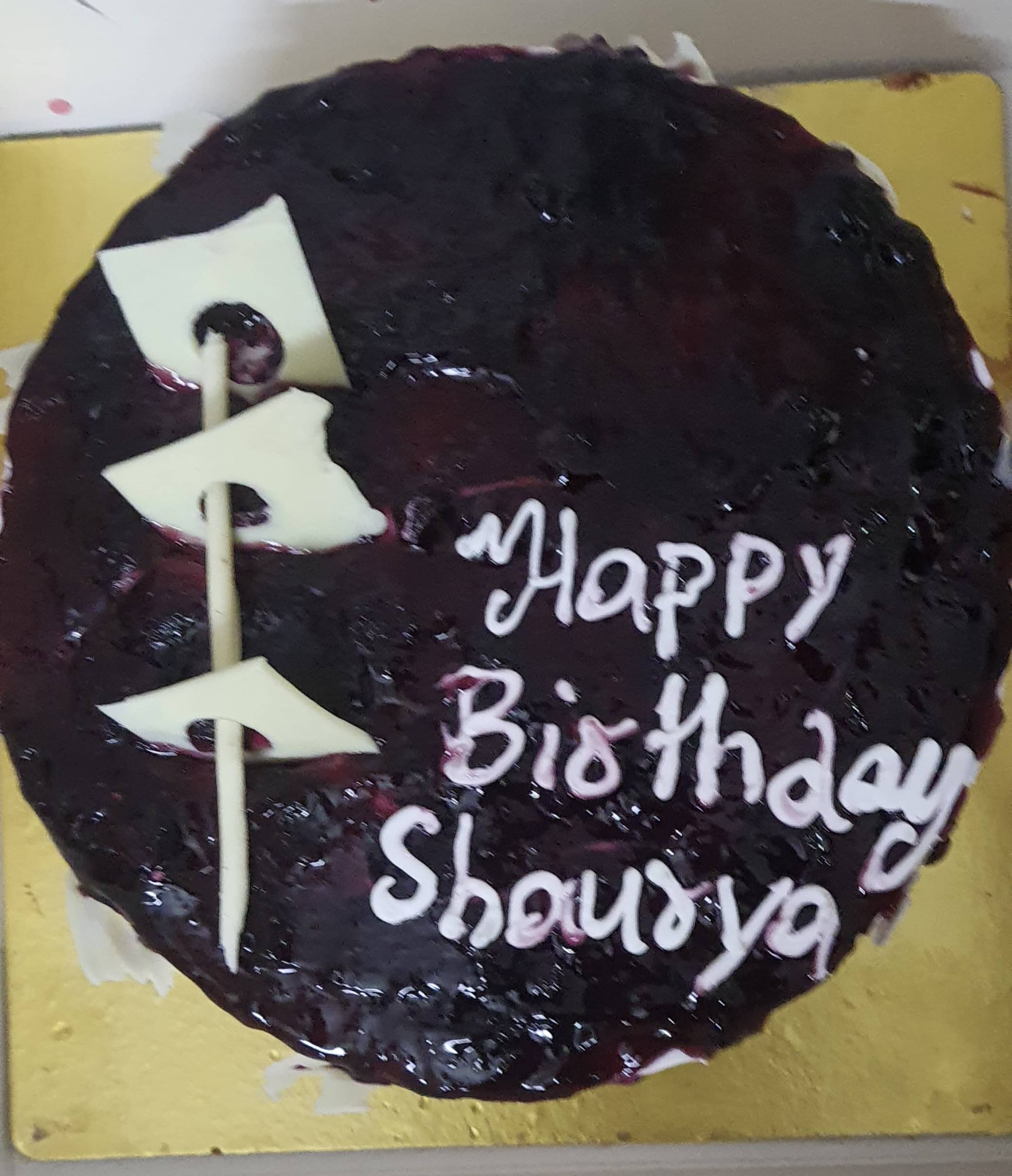  Happy Birthday Cake For Girlfriend or Boyfriend For Shaurya