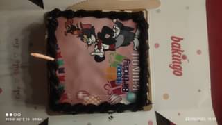 Tom N Jerry Poster Cake