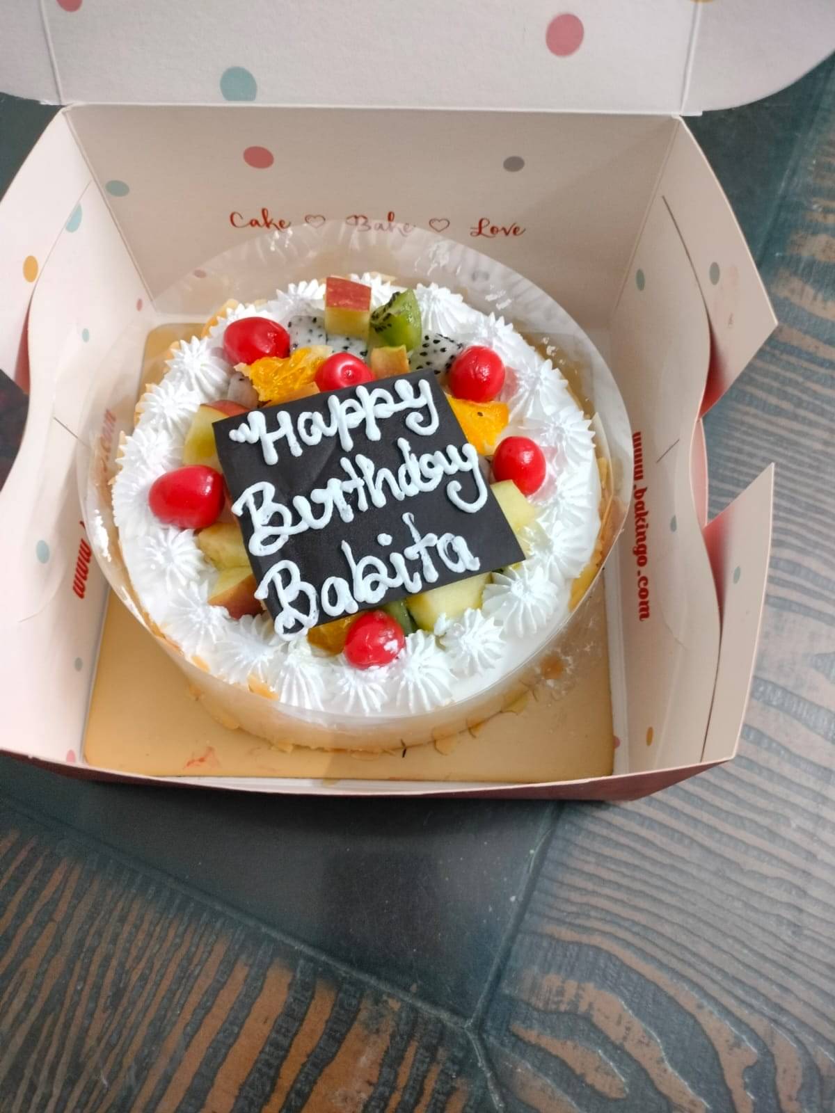 Bake the cake - This cake was ordered by Babita Sharma to gift her son on  his bday | Facebook
