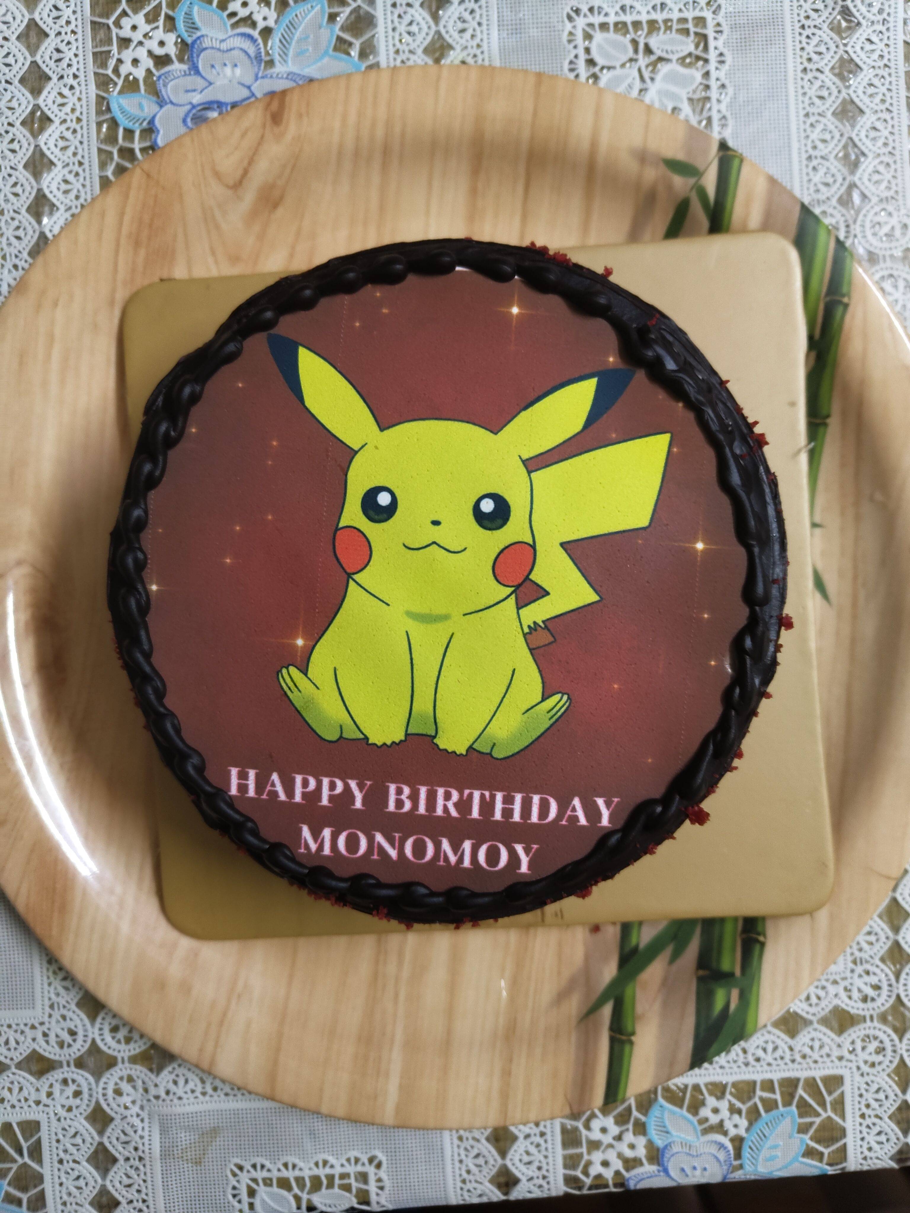 27+ Best Image of Pikachu Birthday Cake - davemelillo.com | Pokemon  birthday cake, Pikachu cake, Pokemon birthday party