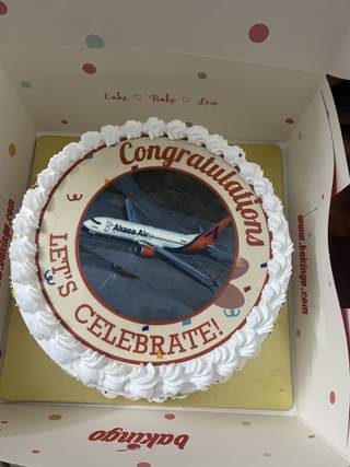 Congratulations Personalised Cake