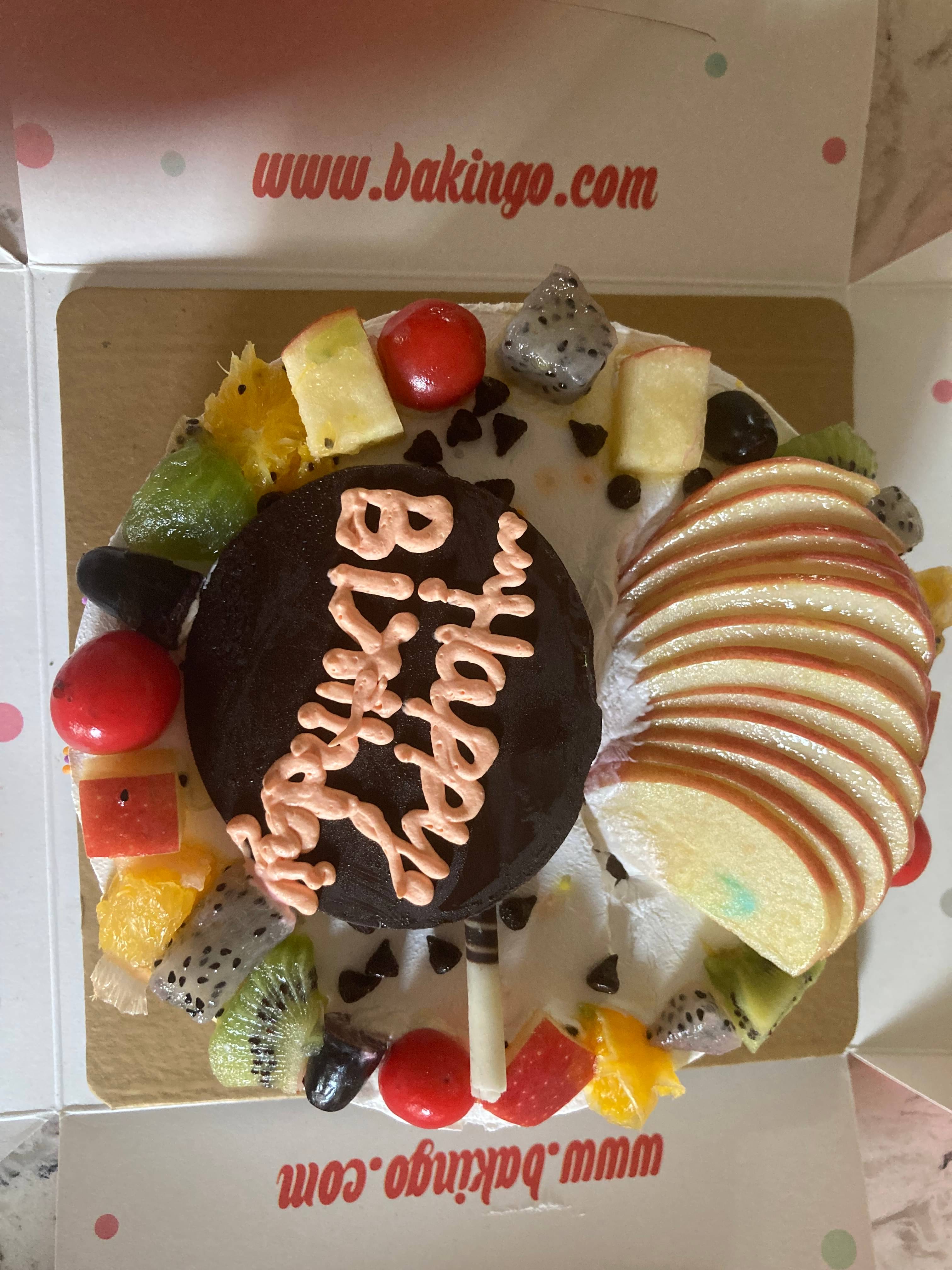 Buy Bakingo Fresh Cake - Black Forest, Eggless Online at Best Price of Rs  null - bigbasket