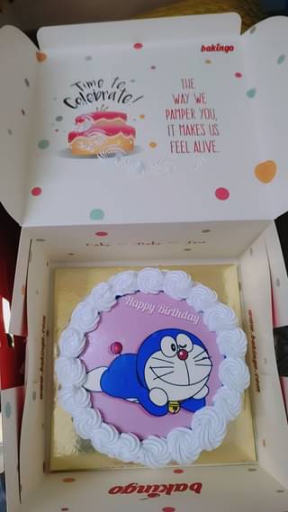 Doraemon Delicious Poster Cake