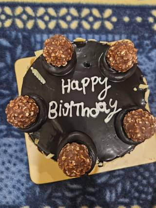 Chocolate Ferrero Rocher Almonds Cake