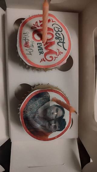 Best Mom Ever Photo Cupcakes