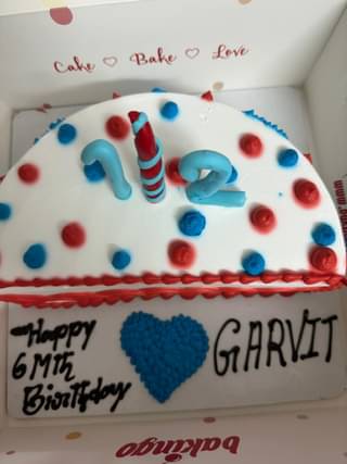 Red Velvet Half Cake