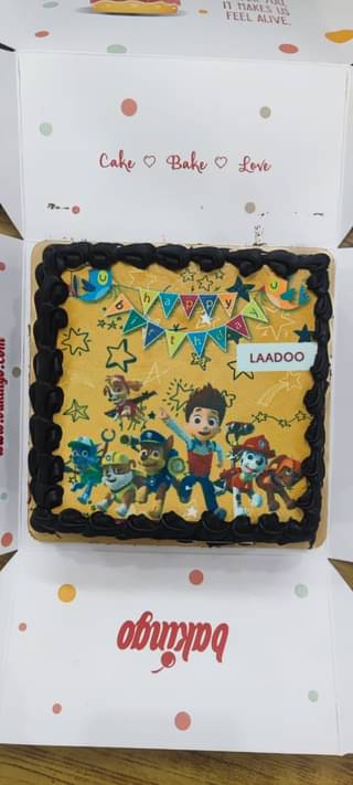 Paw Patrol Birthday Cake