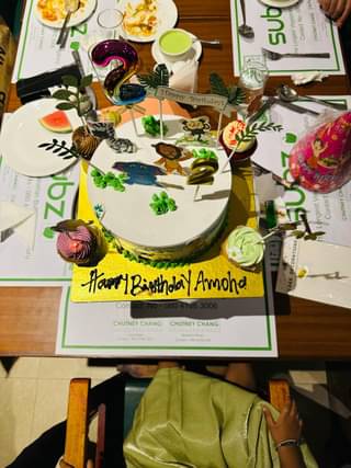 Jungle Paradise Theme Cake