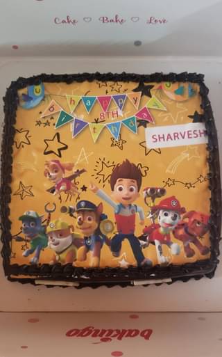 Paw Patrol Birthday Cake