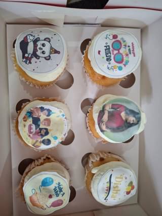 Personalised Bday cupcakes